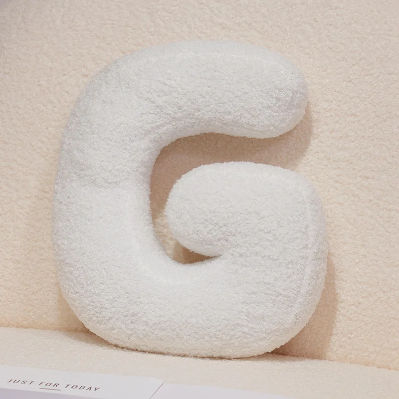 (g) Almofada Confortável Com O Alfabeto Inglês, Almofada Para Sofá, Brinquedo De Pelúcia