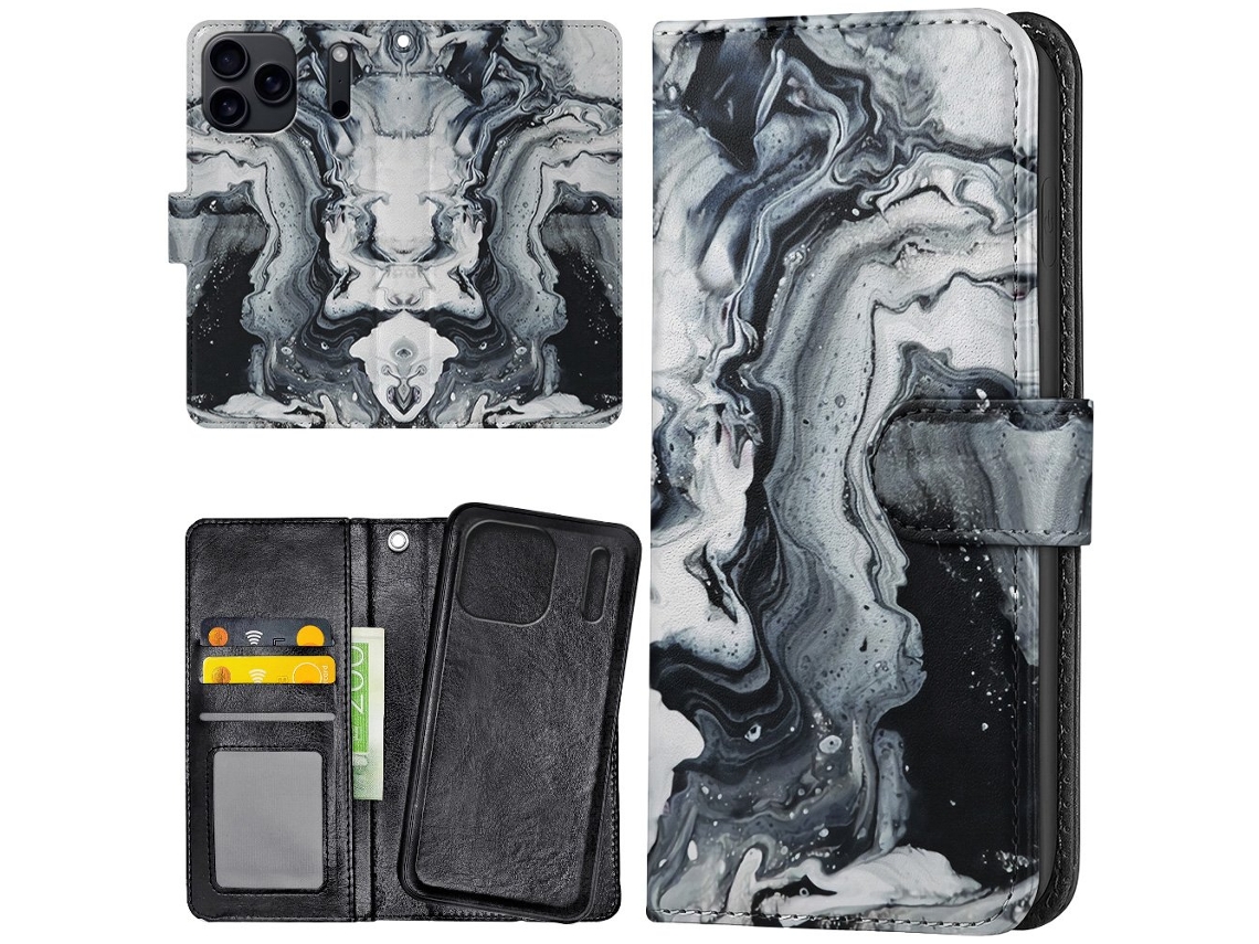 Capa Carteira Para Iphone 17 Pro / Capa Com Arte Pintada