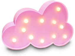 Luminária de Nuvem 3d Decorativa com Led para Noite, Ideal para Crianças, Adultos e Quartos de Bebê BRILVIBERA
