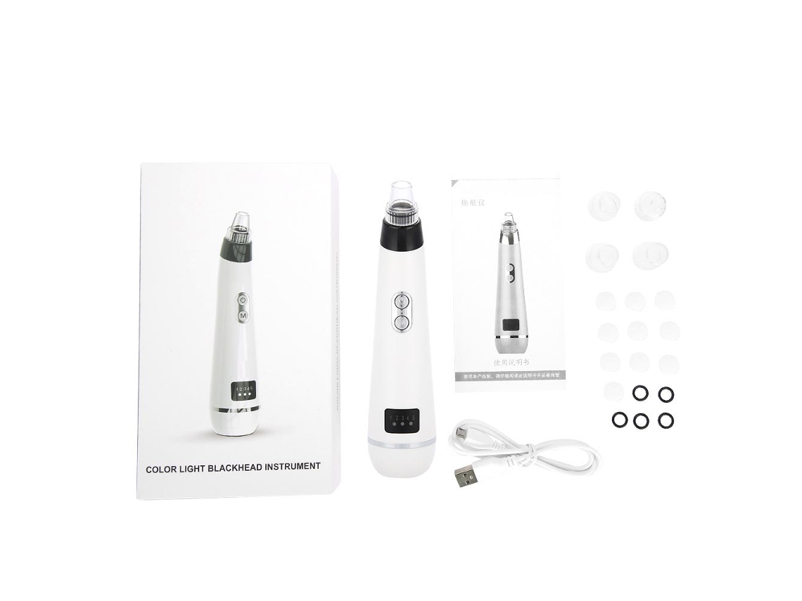 Limpador Facial Elétrico Para Remoção De Espinhas E Pregas