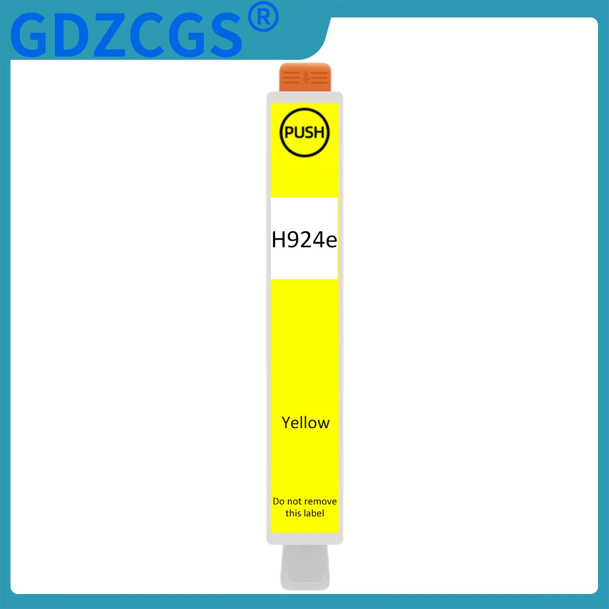 1 Tinteiro Amarelo Nº 924 924e 924xl Compatível com Hp Officejet Pro 8135e 8134e 8132e 8122e 8124e 8125e 8120e 8130e MDUG