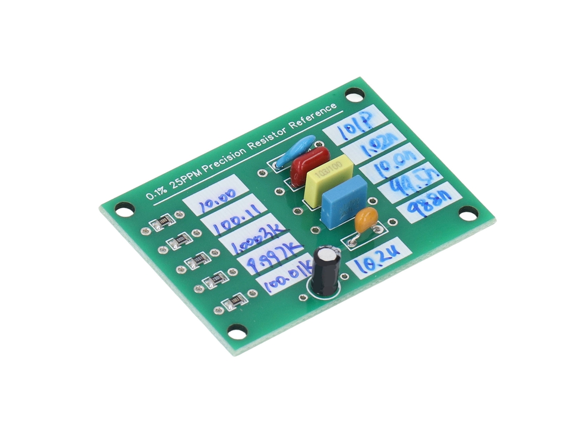 Placa de resistência e capacitância referência 0.1% 25ppm para ad584 lm399 com MARCA