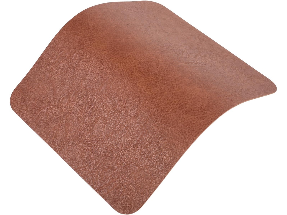 Mousepad Para Pc Em Couro Sintético, Antiderrapante E À Prova D'água.