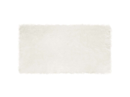 Vidaxl Tapete De De Ovelha Sintética Tafalla Branco 80 X 150 Cm