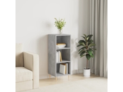 Aparador 34,5x32,5x90 cm Madera Procesada Gris Cemento