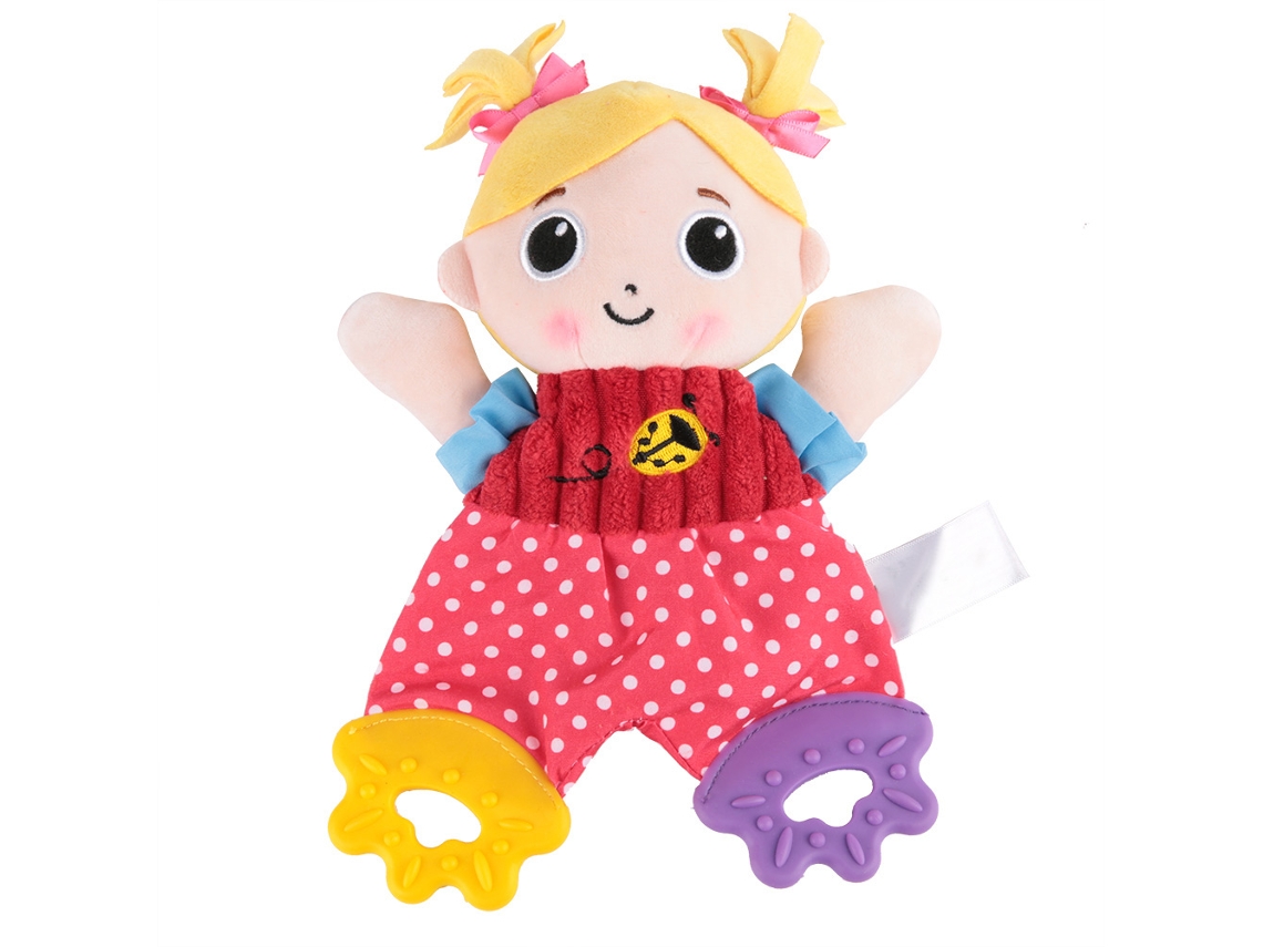 Mali toalha Chocalho Macio Bebê com Padrão Desenho Animado Fofo Brinquedo Leiteiro Menina2