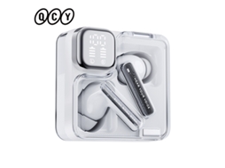 Fones de Ouvido Bluetooth MDUG 5.3 com Visor Digital Led e Ponteiras Transparentes