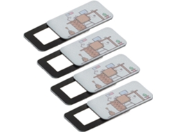 Capas Deslizantes Para Laptop E Tablet, Pacote Com 4 Unidades, Abs