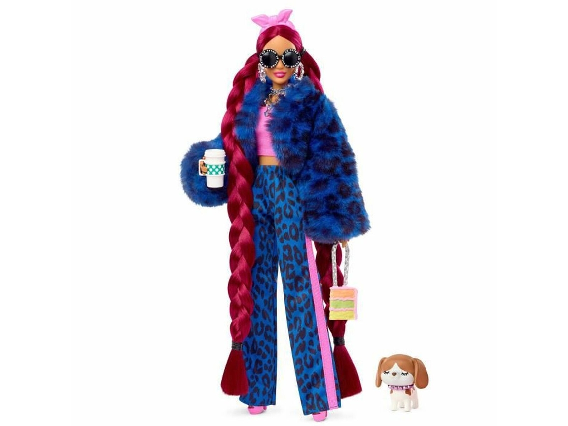 Boneca Barbie Extra Blue Leopard (Idade Mínima Recomendada:  3 anos)