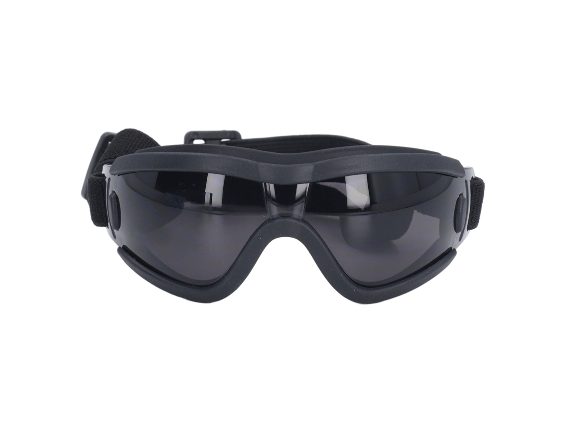 Óculos de Sol Para Cães Com Proteção Uv Lentes Antivento Antiexplosão Cinza
