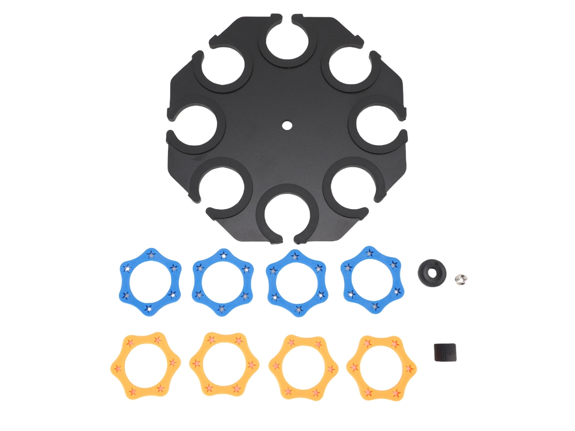 Prateleira de suporte para microfones com organização antichoque EOOCOO
