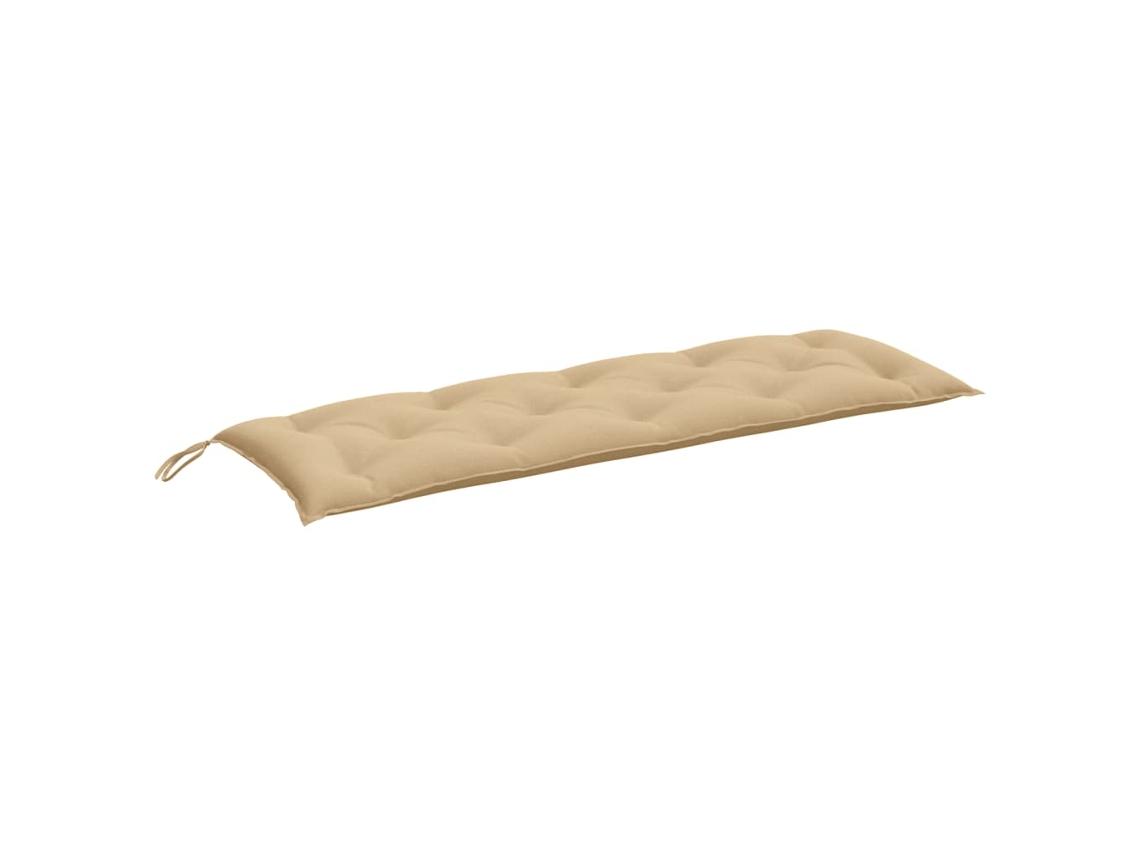 Garden Bench Cushion, Garden Bench Cushions Vidaxl Bege Tecido (150 X 50 X 7 Cm)