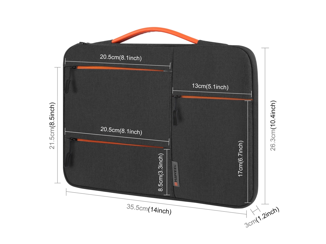 2026zentro-capa Para Notebook 13/14/15 Polegadas, Protetora De Quatro Camadas, À Prova D'água, Compatível Com Macbook Air/pro, Dell, Lenovo
