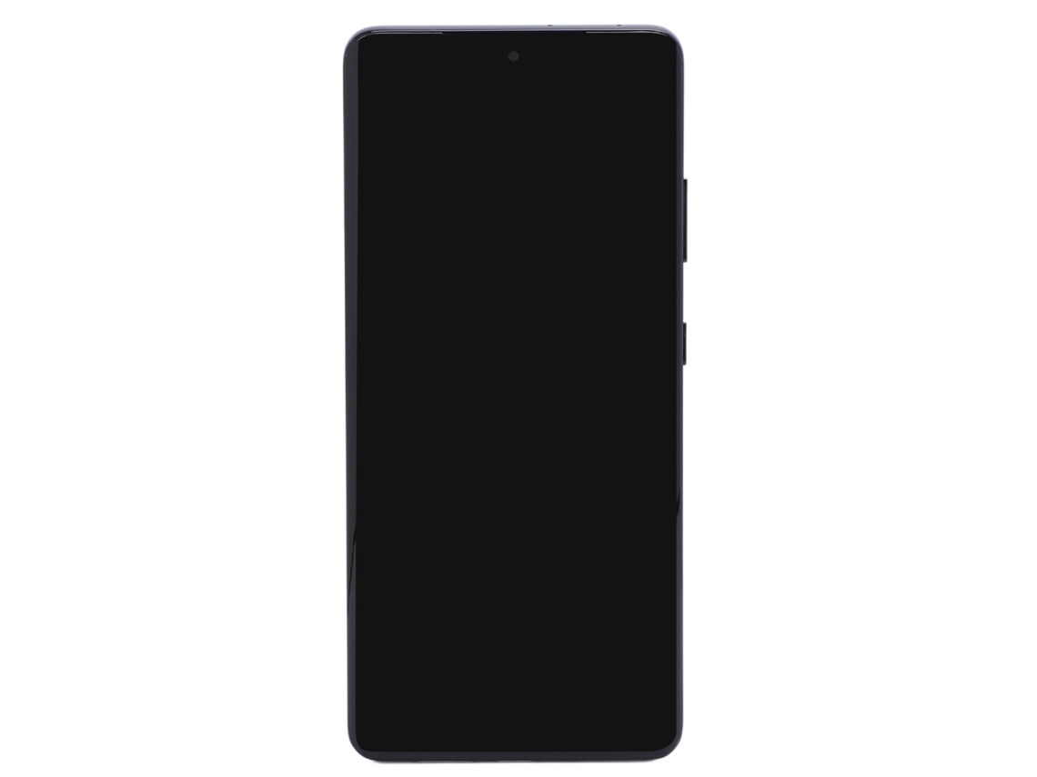 Montagem de Tela Lcd com Moldura Superfície Curva com Suporte para Impressão Digital para Samsung Galaxy S21ultra EOOCOO