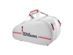 Team Padel Bag Off White Wilson (paletero)