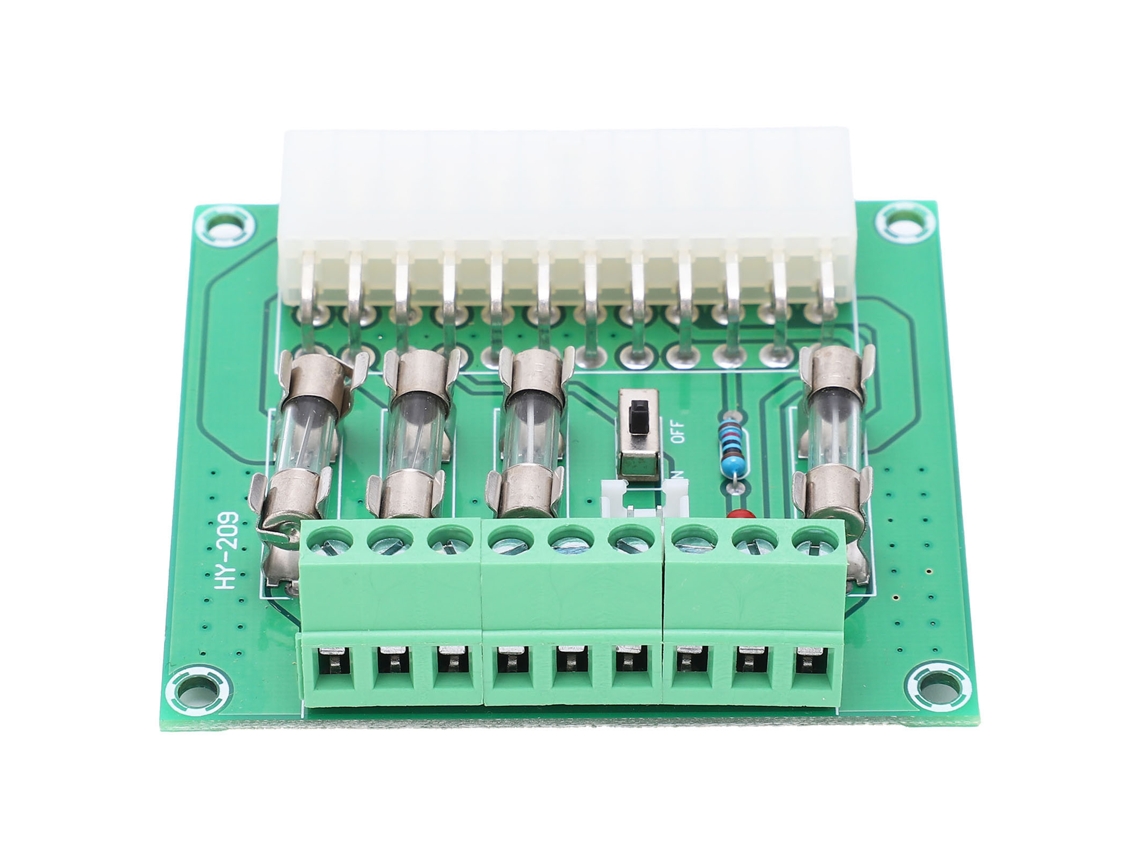 Módulo Adaptador De Fonte De Alimentação De Placa Atx 20pin 24pin Para Computador Desktop