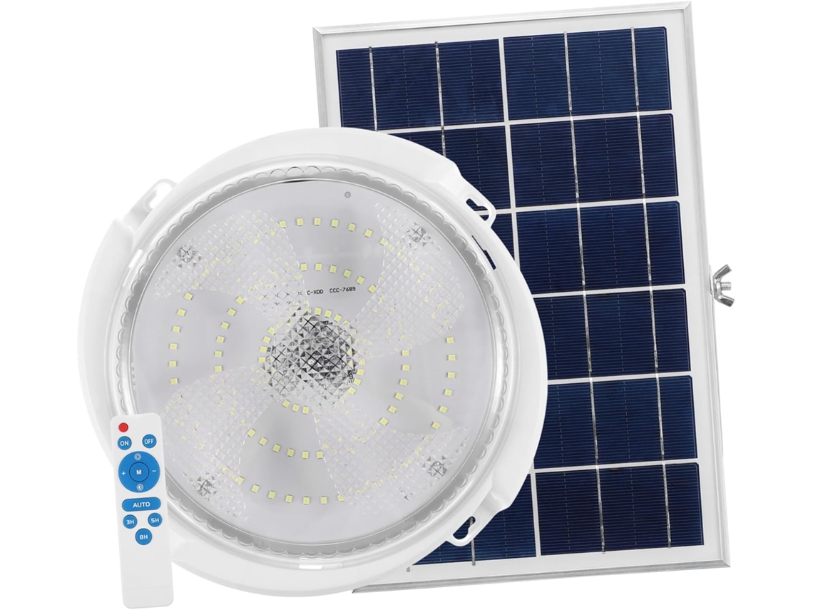 Luminária de Teto Led Solar Moderna e Uniforme para Sala de Estar SFUSHOS