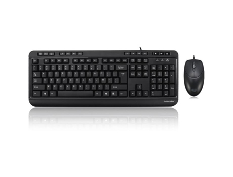 Conjunto de Teclado Antimicrobiano para Escritório ADESSO