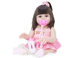 Muñeca Reborn Realista Muñeca De Simulación De Bebé De Vinilo