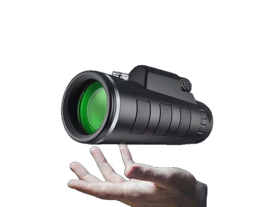 Monóculos portáteis de alta definição, binóculos para uso externo e kits de acessórios para fotografia com celular.