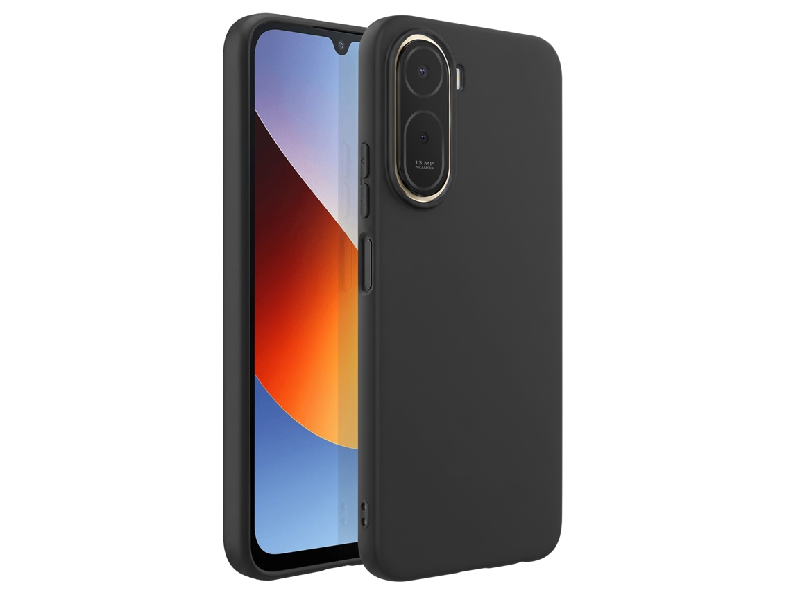 Capa Para Redmi A7 Pro Em Silicone Macio Antichoque Oleofóbico