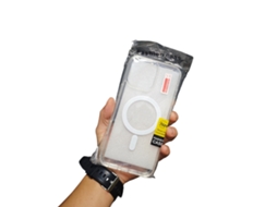 Capa Magnética Transparente De Acrílico Para Celular, Resistente A Quedas.transparente (saco Opp) - Apple 15