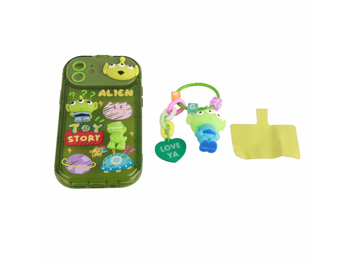 Funda de Silicone com Espelho, Suporte e Cordão para iOS 12 com S/MARCA
