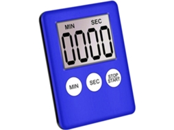 Temporizador De Cozinha Com Visor Led E Alarme, Funciona A Pilhas.