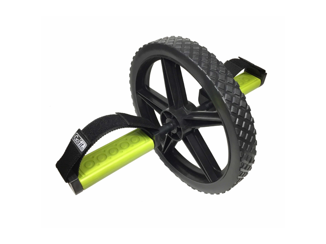 Roda De Abdominais Extrema Rolo Com Alça Para Treino Aquaforge