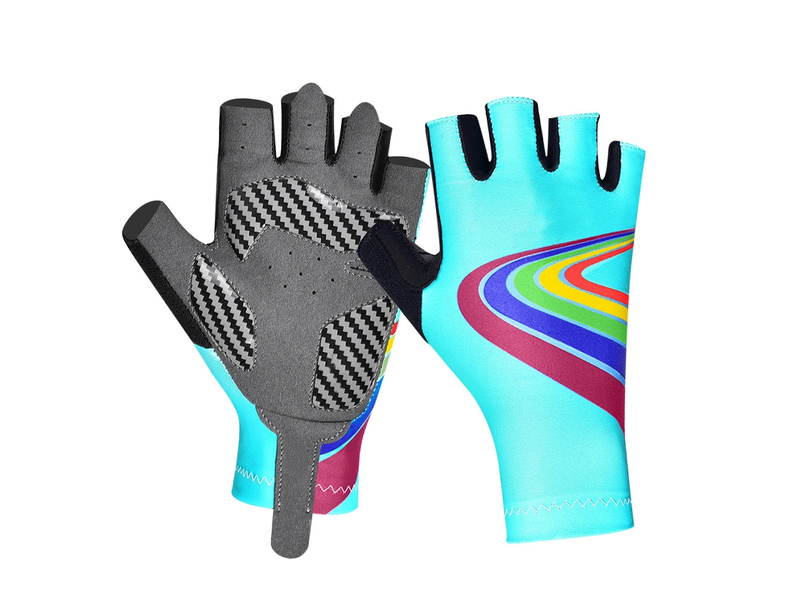 Guantes de Ciclismo para Niños Deportivos Azul Talla L S/MARCA