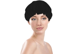 Touca De Banho Feminina, Reutilizável, Impermeável, Dupla Camada, Com Elástico, Ideal Para Cabelos Longos E Curtos, Com