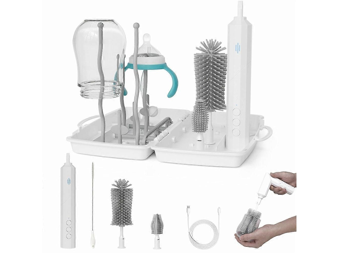 Conjunto De Escovas Elétricas Para Mamadeiras, 6 Em 1