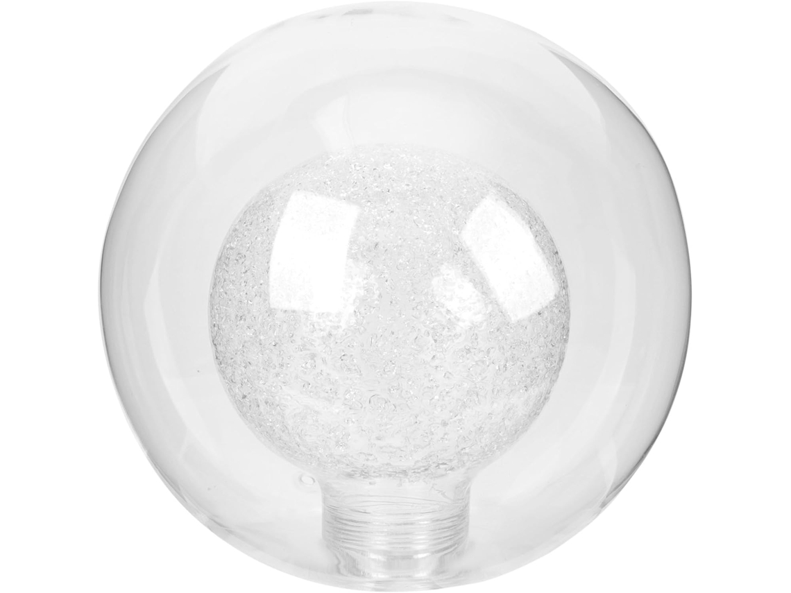 Vidro Transparente Redondo de 10 Cm para Substituição de Lâmpada G9 em Luminárias de Teto Suspensas. SFUSHOS