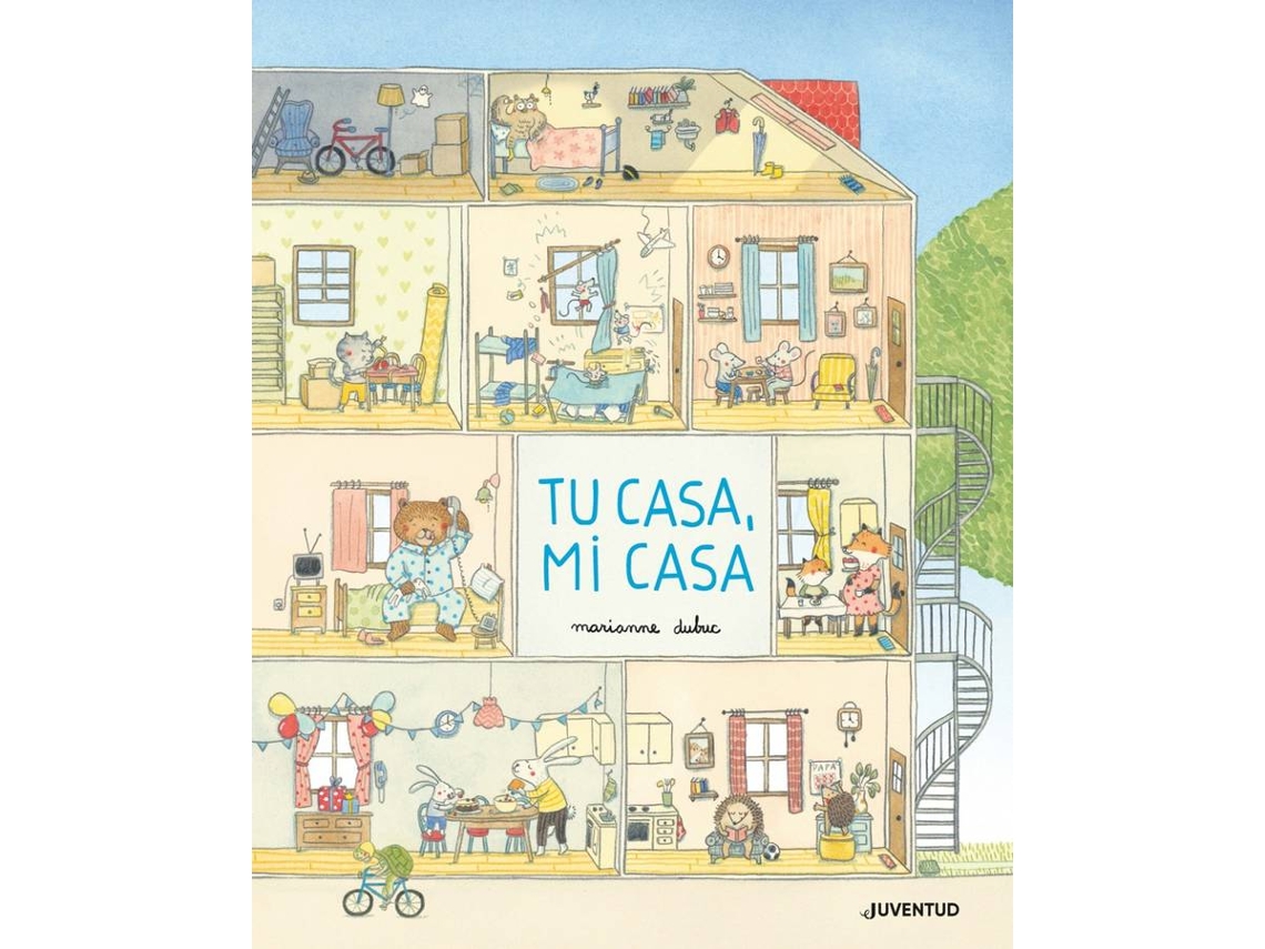 Livro Tu Casa, Mi Casa de Marianne Dubuc (Espanhol)