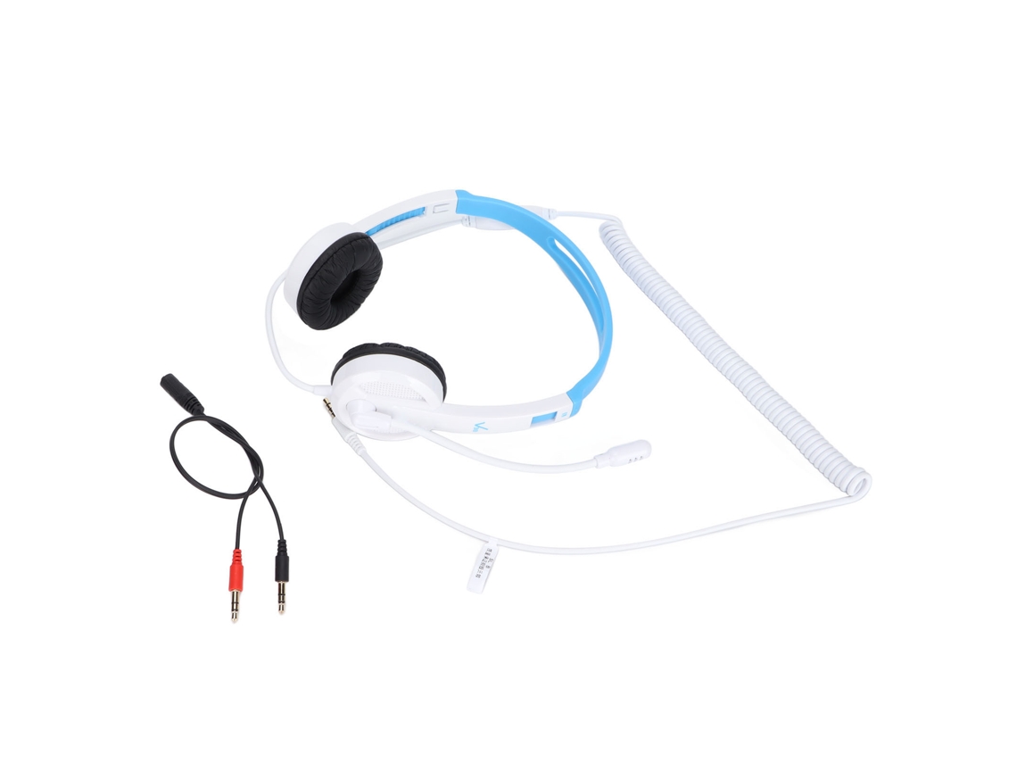 Fones de ouvido infantis com suporte ajustável e redução de ruído EOOCOO
