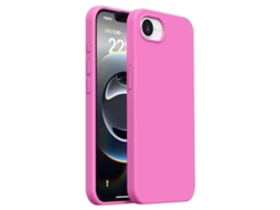 Capa De Silicone Líquido Ultra Fina Para Iphone 16e - Cobertura Total - Magsafe