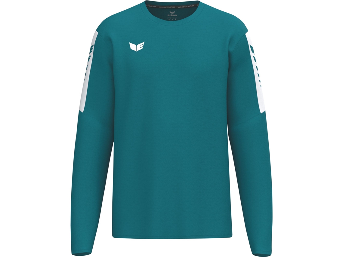 Sweatshirt Erima Intro Azul Taiti