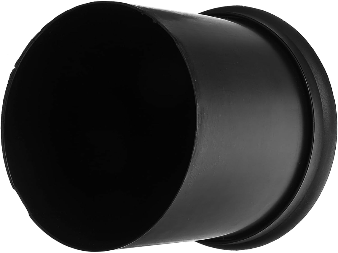 Compacto Para Escova De Vaso Sanitário Em Plástico Preto, Com Copo, Resistente E Estável, Acessório De Limpeza Prático Gokoco