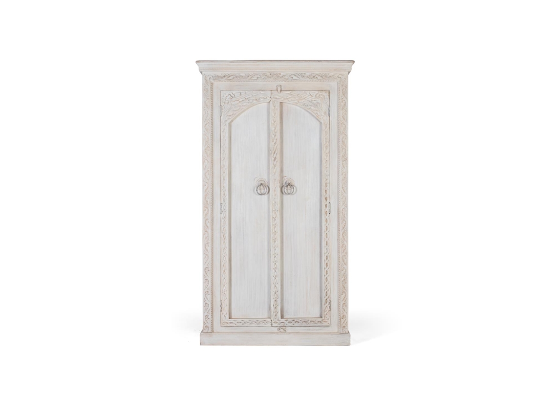 Armário Portas Feito Handmade GINER Y COLOMER Branco (182x101X40)
