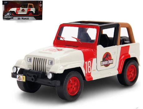 Veículo  Jurassic Park Jeep Wrangler 1:32 (Idade Mínima: ?8)