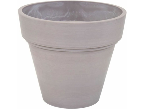 Vaso de vidro Ecostone Mega Collections (taupe reciclado)