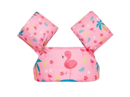 Colete Flutuante Infantil Colete Salva Vidas Ajustável Para Natação Para 2 A 6 Anos Cuich (flamingo)