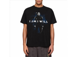 Rockinstone Hunger Games Movie I Am I Will Black Adult T-shirt Size:xxl
