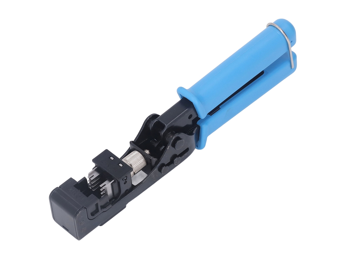Ferramenta Laxiscreed Para Crimpar Cabos Ethernet Cat5/cat6 Com Mandíbulas Planas