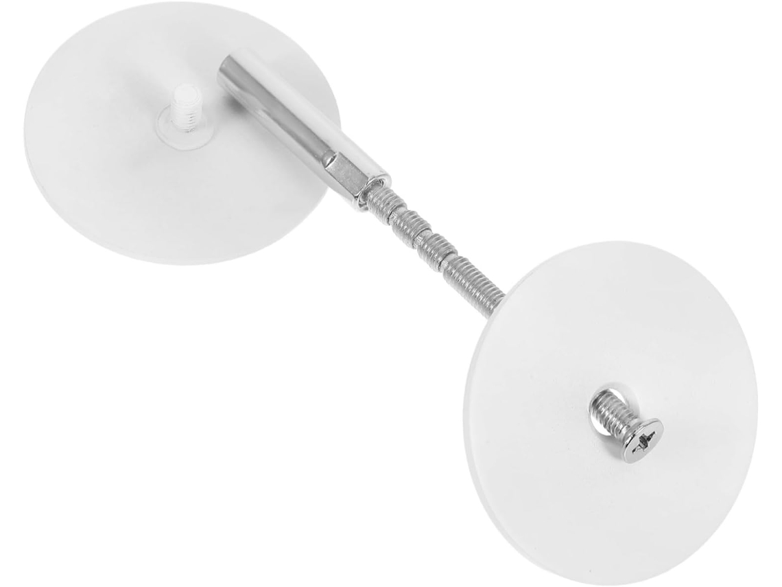 Plafope Placa De Aço Inoxidável Para Orifício Porta Com Bucha Redonda E Grade Decorativa Uso Interno Externo, Segurança