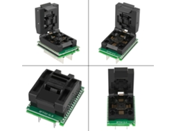 Laxiscreed Adaptador Qfp32 Para Dip32 Com Encaixe De 0,8mm Para Programadores De Circuitos Integrados