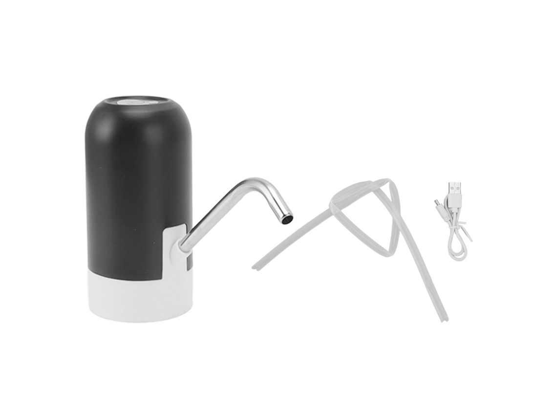 Bomba Elétrica Automática USB Inox para Camping e Casa | S/MARCA