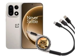 Smartphone ONEPLUS 15 5g cabo de Dados 3 em 1 Oferecido (6.78'' 12 Gb 256 Gb Areia)