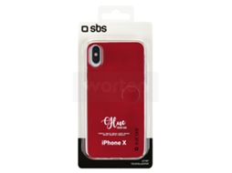Capa iPhone X, XS SBS Glue Vermelho