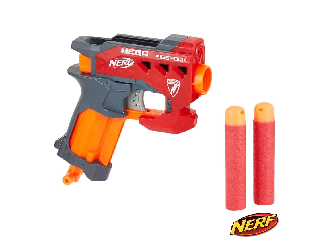 Nerf N-Strike Mega Bigshock HASBRO (Idade Mínima: 8 anos)